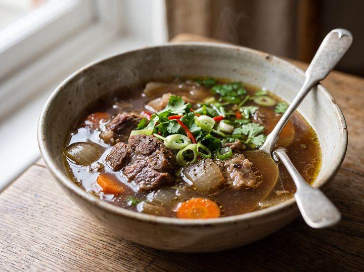 Thai Beef Broth Soup 2