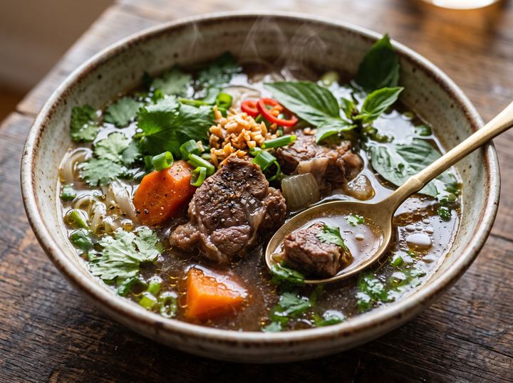Thai Beef Broth Soup 3