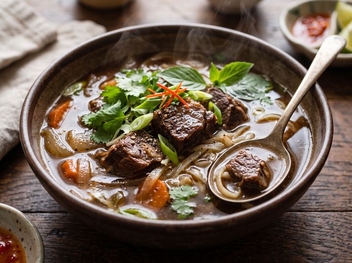 Thai Beef Broth Soup