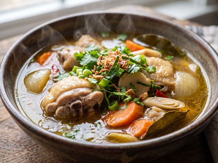 Thai Chicken Broth 2