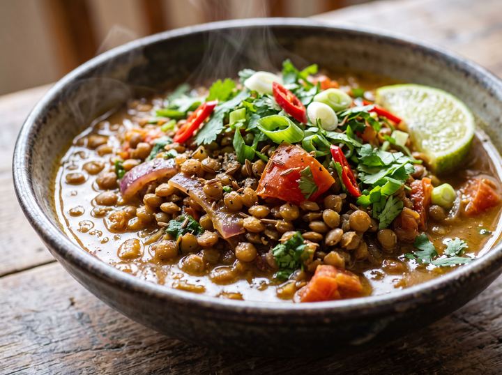 Thai Lentil Bowl