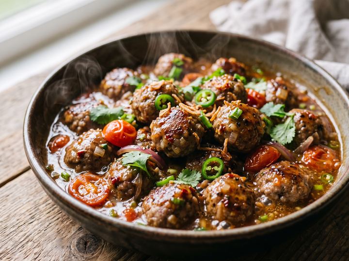 Thai Meatball Pot