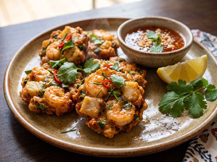 Thai Seafood Fritters 2
