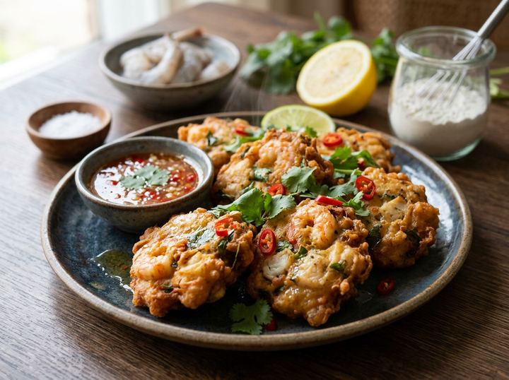 Thai Seafood Fritters