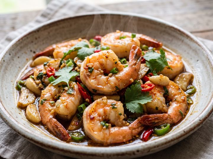 Thai Shrimp Pan 2