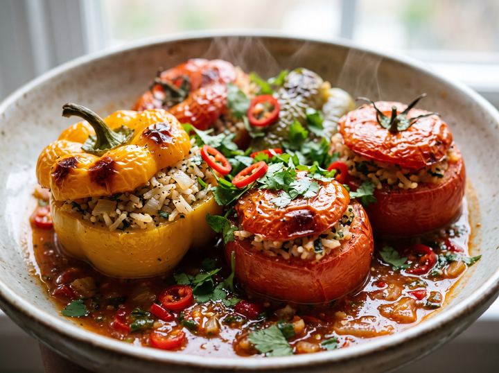 Thai Stuffed Vegetables 3