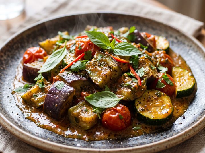 Thai Vegetable Bake