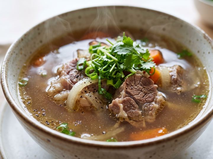 Vietnamese Beef Broth Soup 3