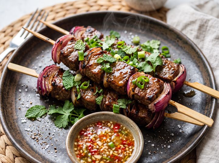 Vietnamese Beef Skewers 3