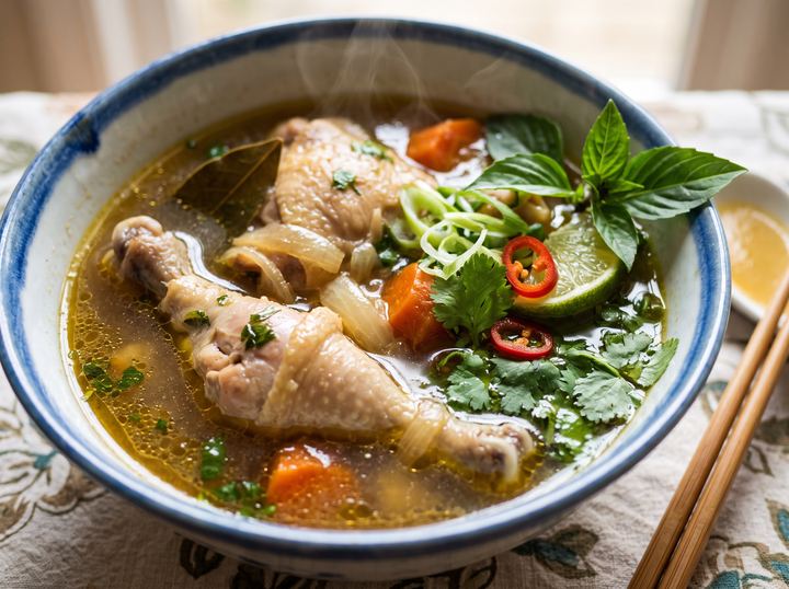 Vietnamese Chicken Broth 2