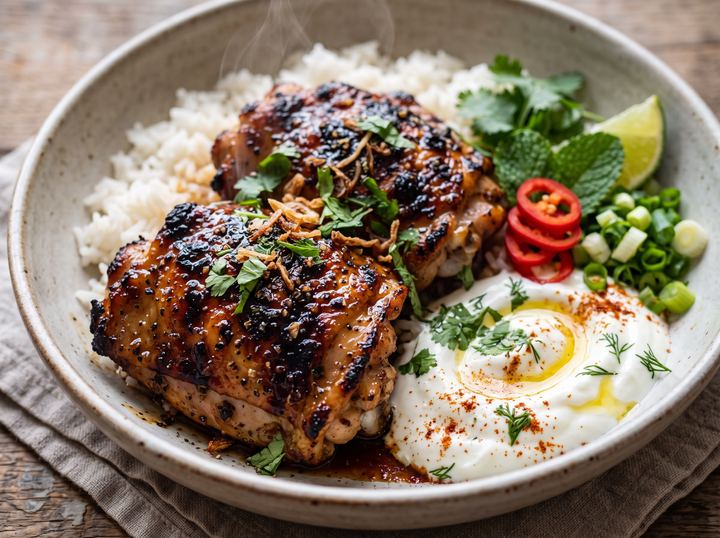 Vietnamese Grilled Chicken Thighs