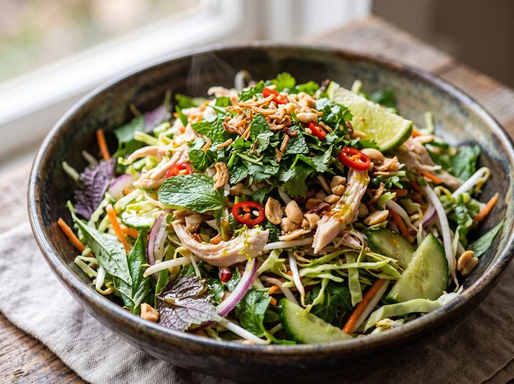 Vietnamese Herb Salad 2