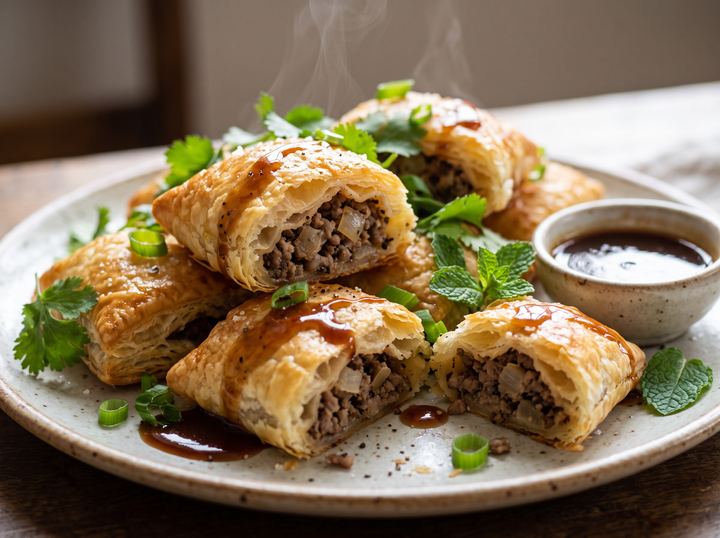 Vietnamese Meat Pastry Bites 2