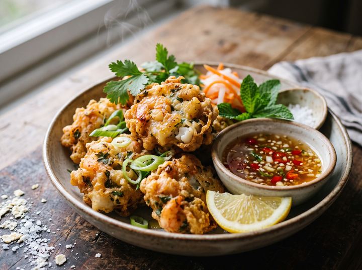 Vietnamese Seafood Fritters 3