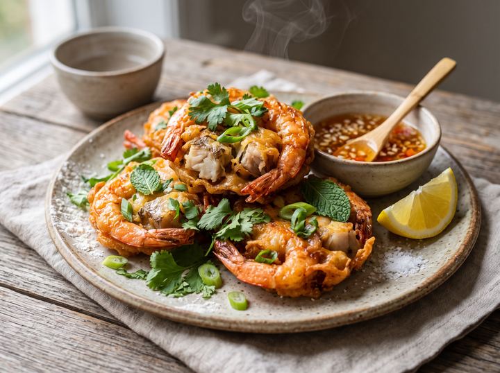 Vietnamese Seafood Fritters