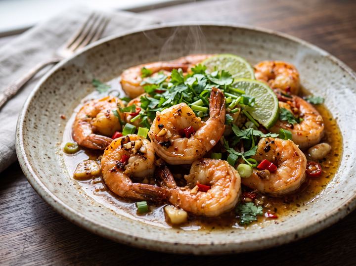 Vietnamese Shrimp Pan