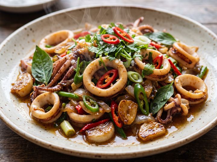 Vietnamese Squid Stir-Fry 2