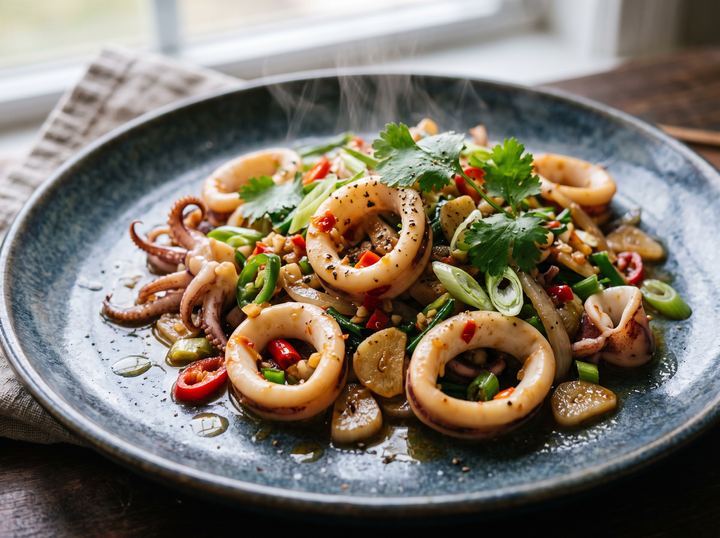 Vietnamese Squid Stir-Fry