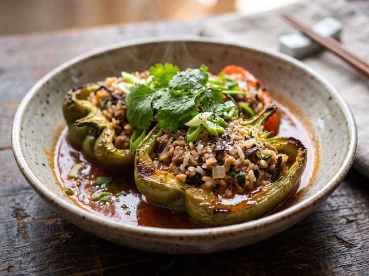 Vietnamese Stuffed Peppers