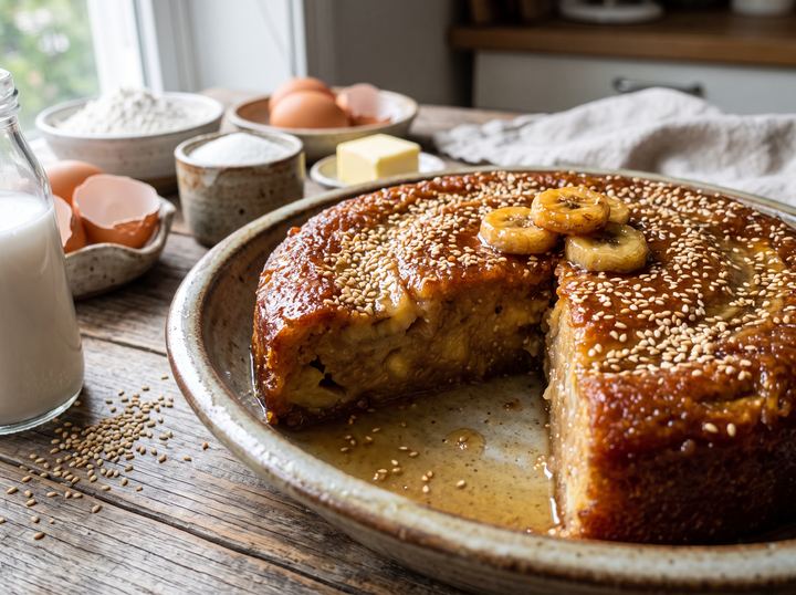 Vietnamese Sweet Syrup Cake