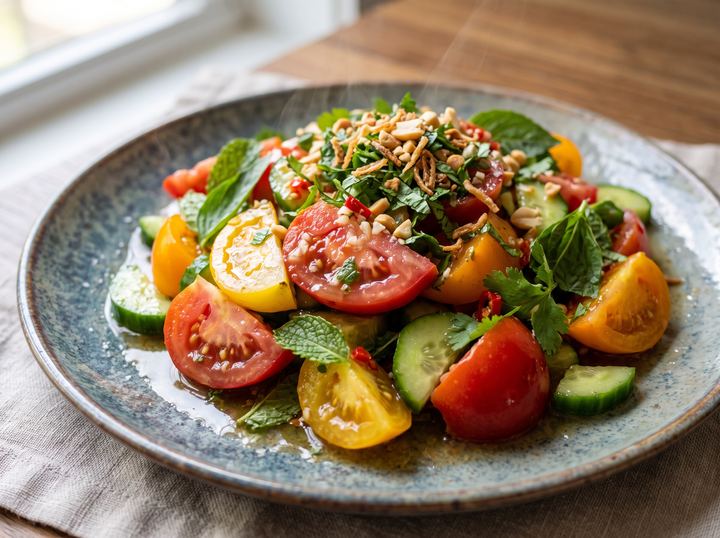 Vietnamese Tomato Salad 2