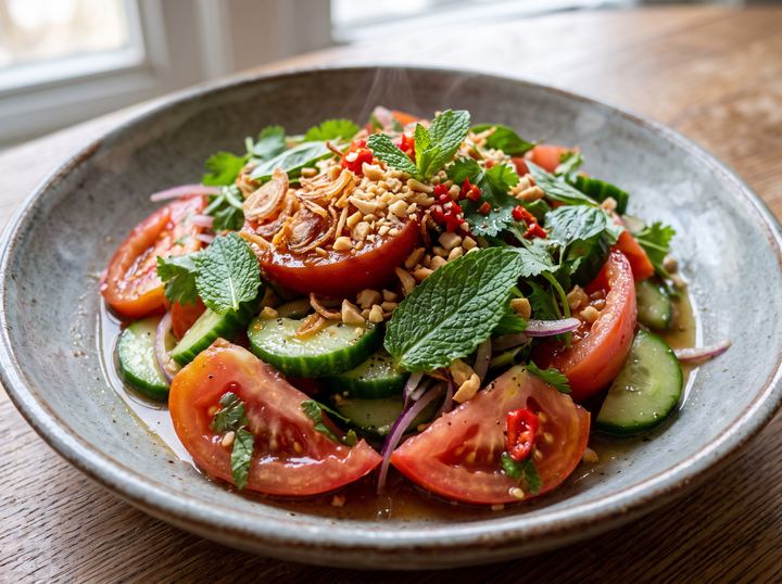 Vietnamese Tomato Salad
