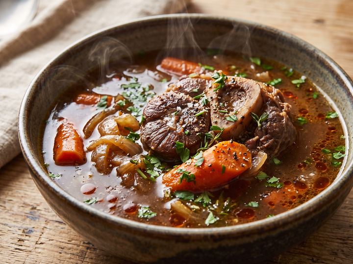 West African Beef Broth Soup