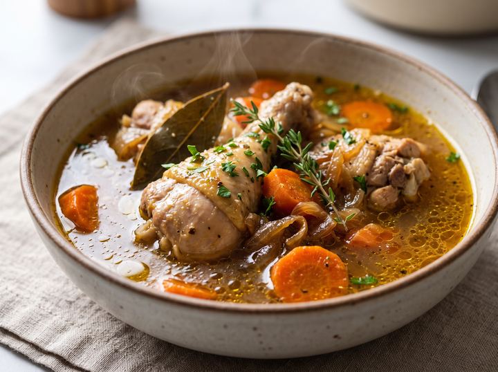 West African Chicken Broth 2