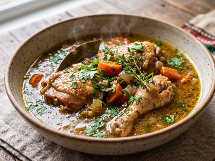 West African Chicken Broth