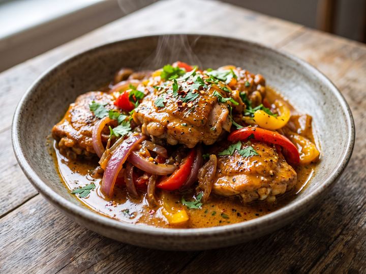 West African Chicken Sauté