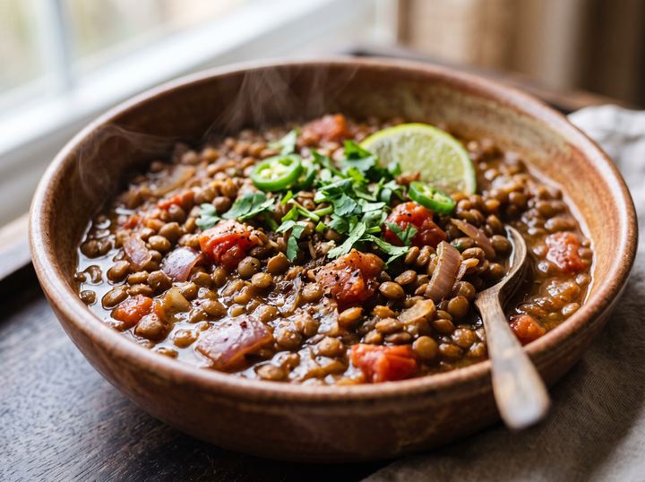 West African Lentil Bowl 2