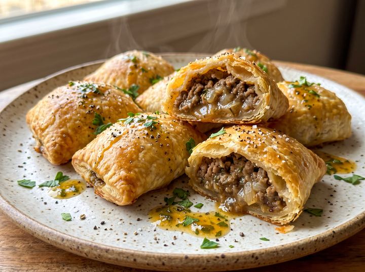 West African Meat Pastry Bites