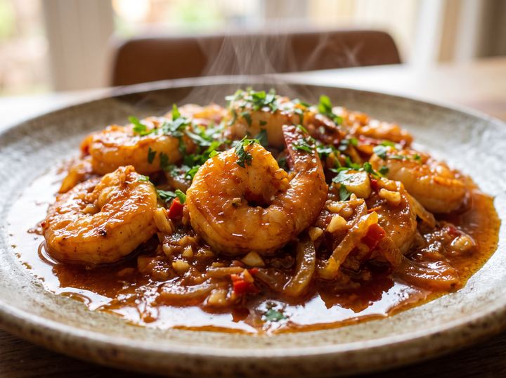 West African Shrimp Pan