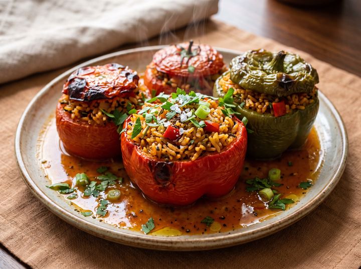 West African Stuffed Vegetables