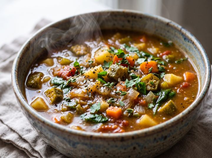 West African Vegetable Soup 2