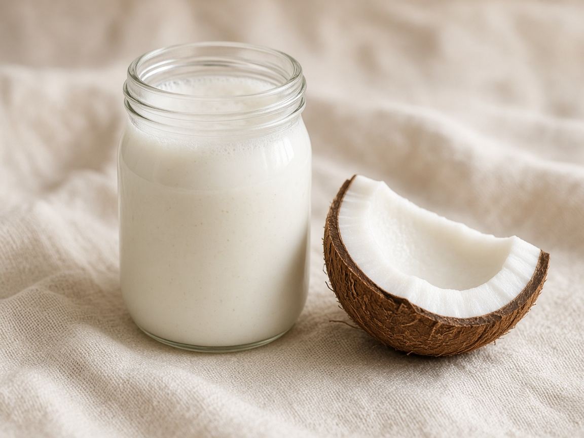 Coconut milk as it appears in a working ComidaTime pantry.