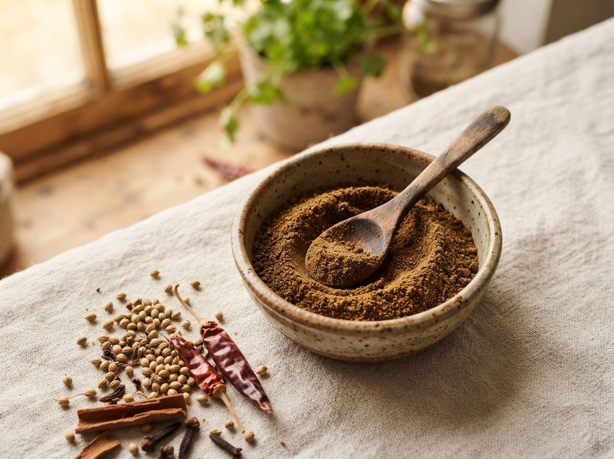 Haleem masala as it appears in a working ComidaTime pantry.