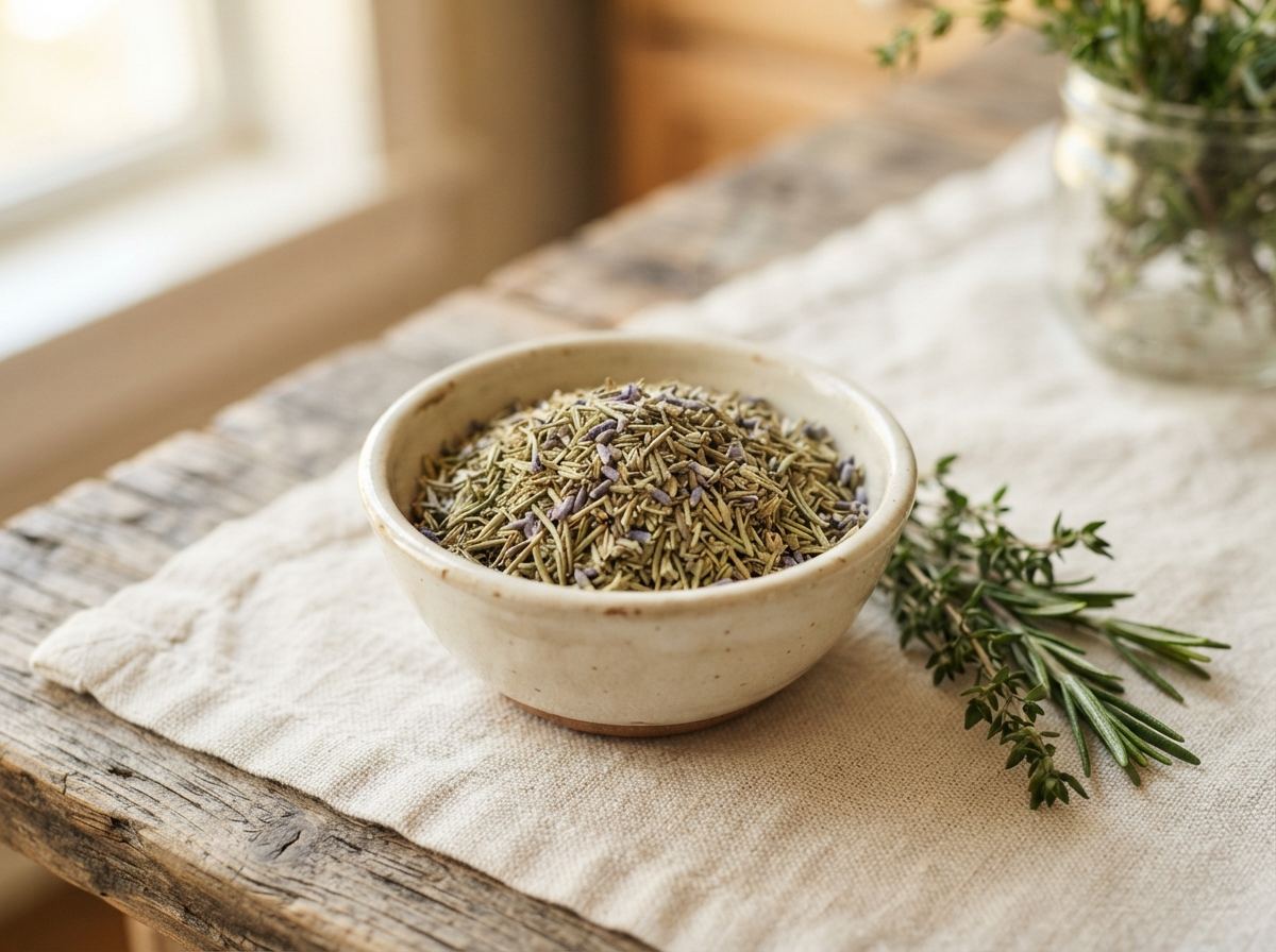 Herbes de Provence as it appears in a working ComidaTime pantry.