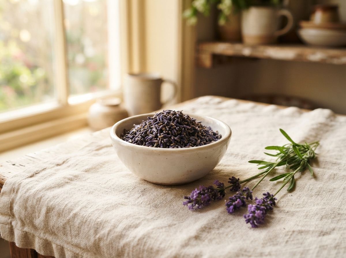 Lavender as it appears in a working ComidaTime pantry.