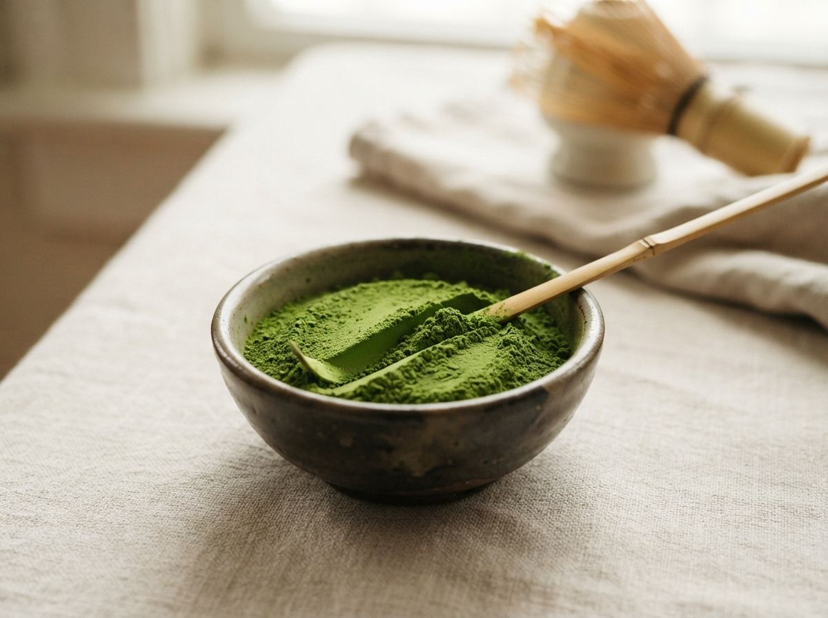 Matcha as it appears in a working ComidaTime pantry.