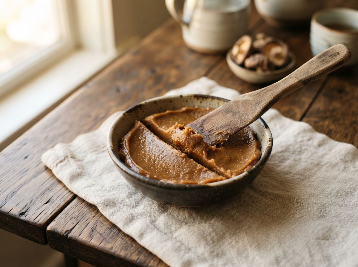 Miso as it appears in a working ComidaTime pantry.
