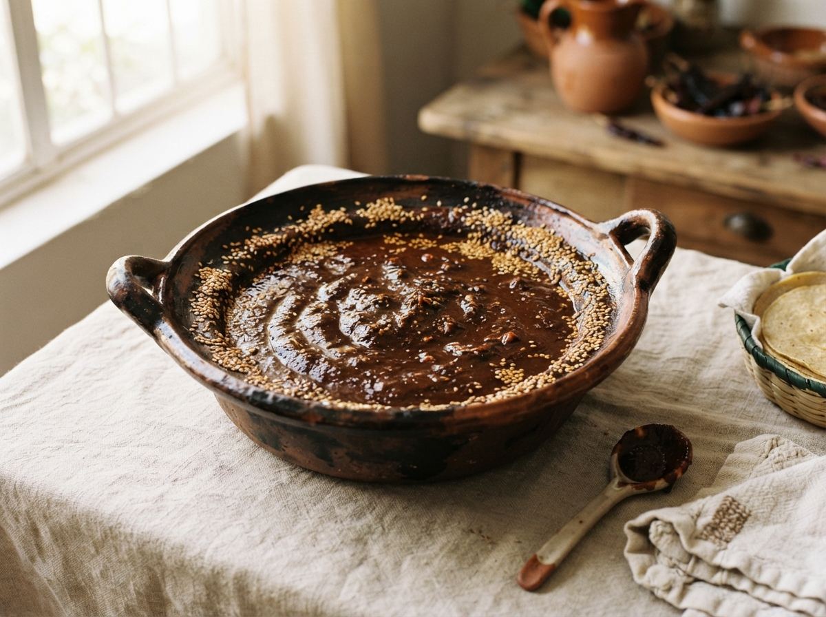 Mole as it appears in a working ComidaTime pantry.