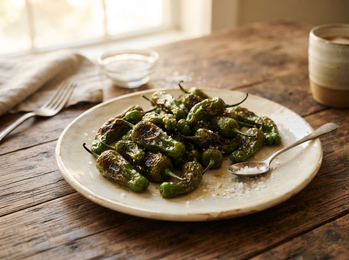 Padrón pepper as it appears in a working ComidaTime pantry.
