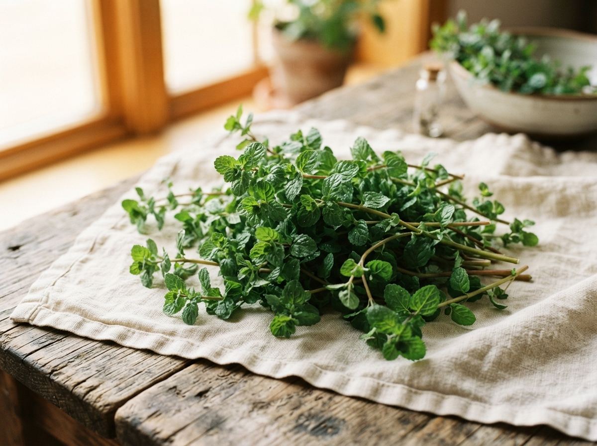 Pennyroyal as it appears in a working ComidaTime pantry.