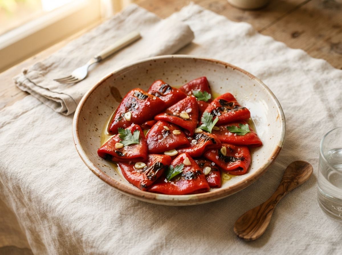 Piquillo pepper as it appears in a working ComidaTime pantry.