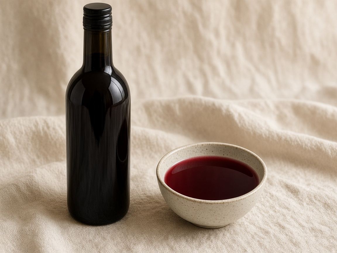 Red wine as it appears in a working ComidaTime pantry.