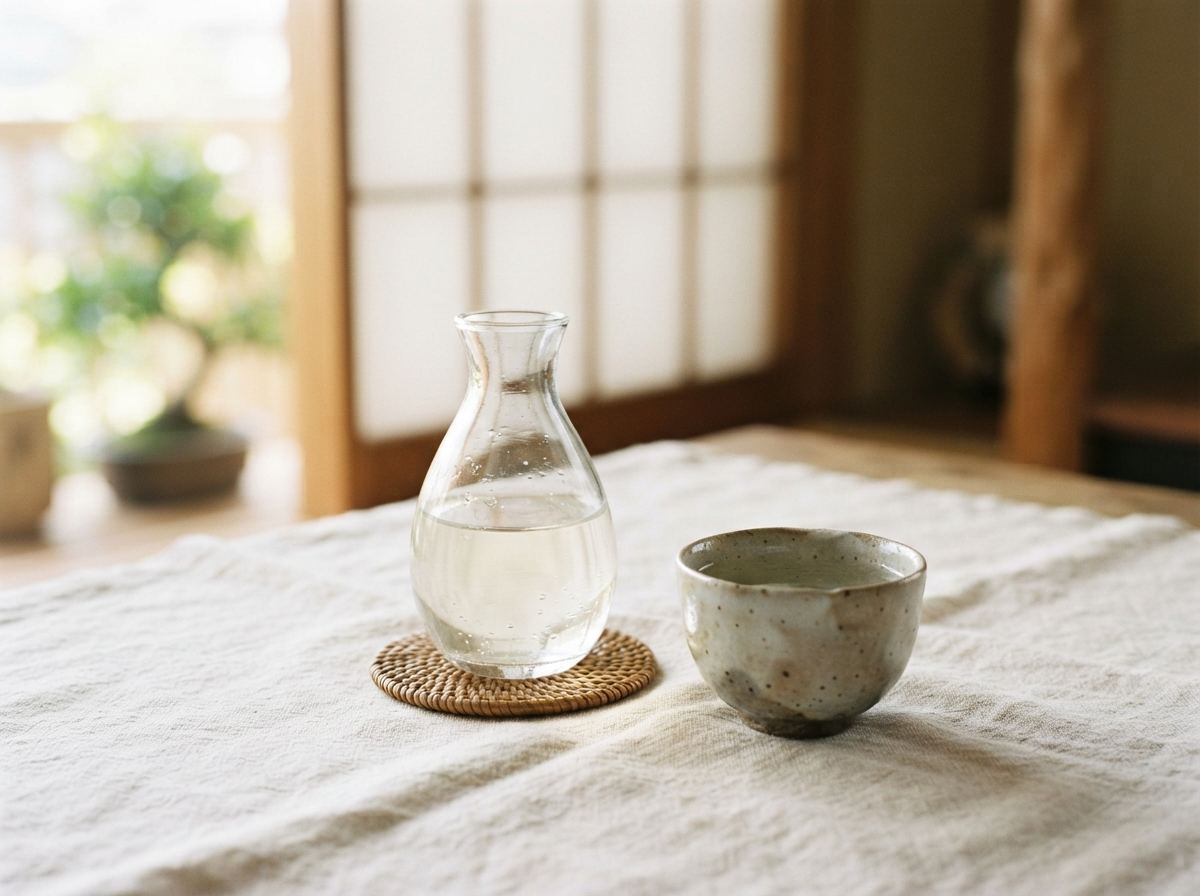 Sake as it appears in a working ComidaTime pantry.
