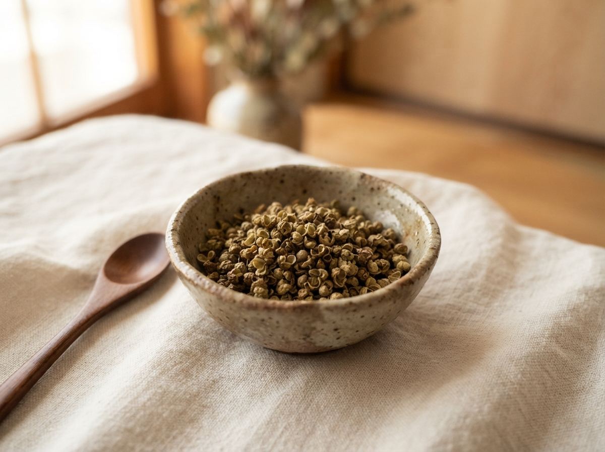 Sanshō as it appears in a working ComidaTime pantry.