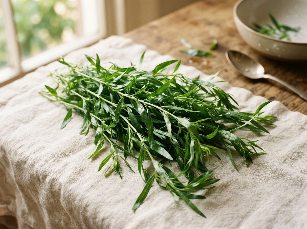 Tarragon as it appears in a working ComidaTime pantry.