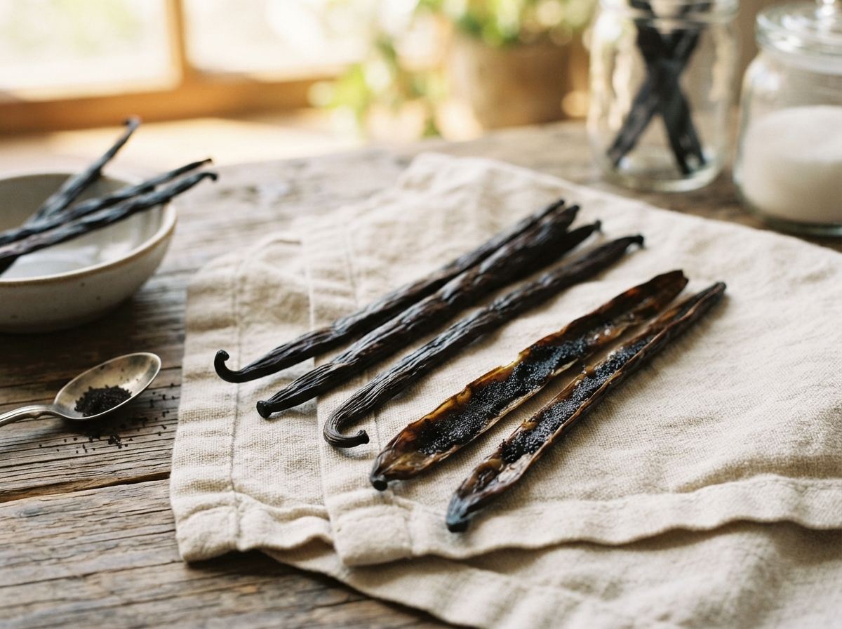 Vanilla as it appears in a working ComidaTime pantry.